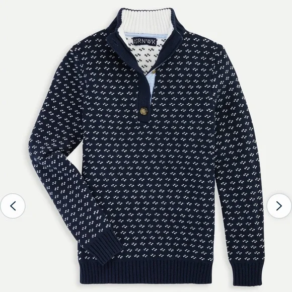 Renwick Birdseye Mock Sweater - Picture 1 of 5